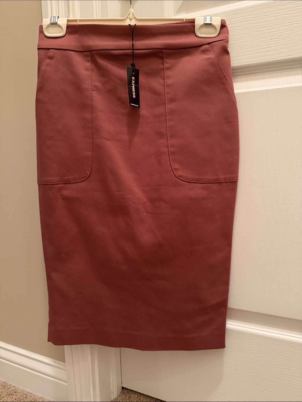 Express Women's Dusty Rose Pencil Skirt- NWT